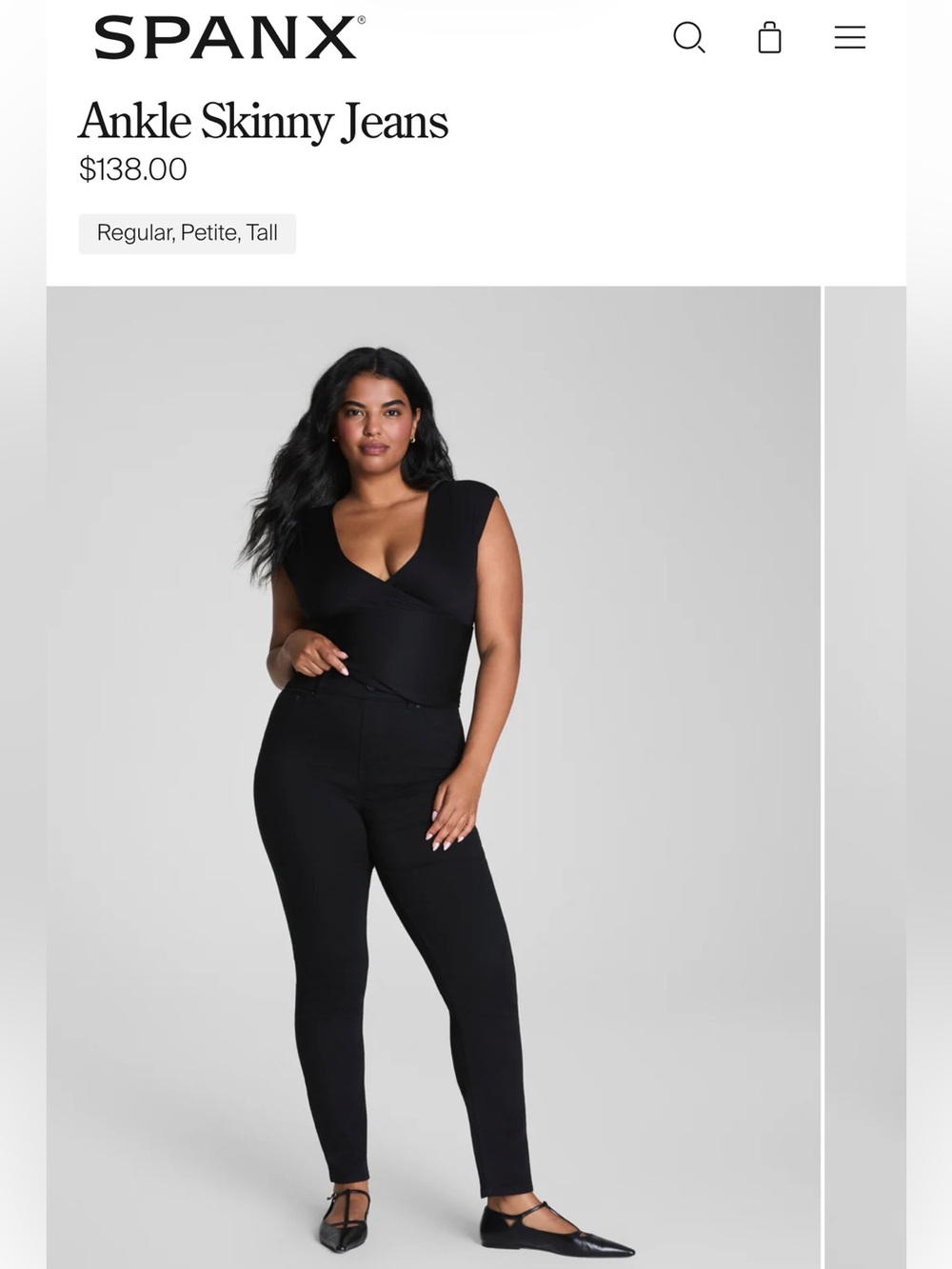 SPANX Skinny Ankle Pants